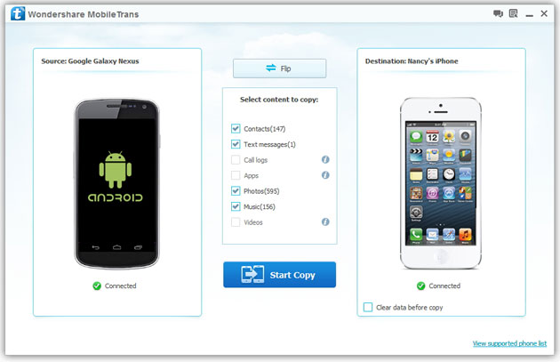 transfer data from iphone to iphone 12