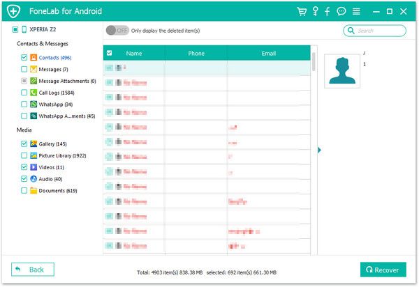 recover data from screen-broken android without password