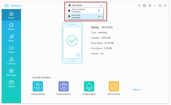 connect samsung and iPhone 13 to computer