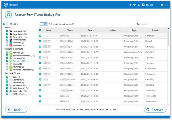 recover iphone documents without backup